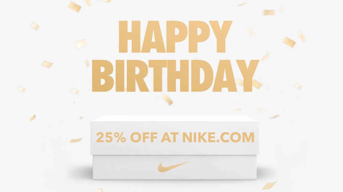 Nike Birthday Discount - 25 Off Nike.com Promo Code