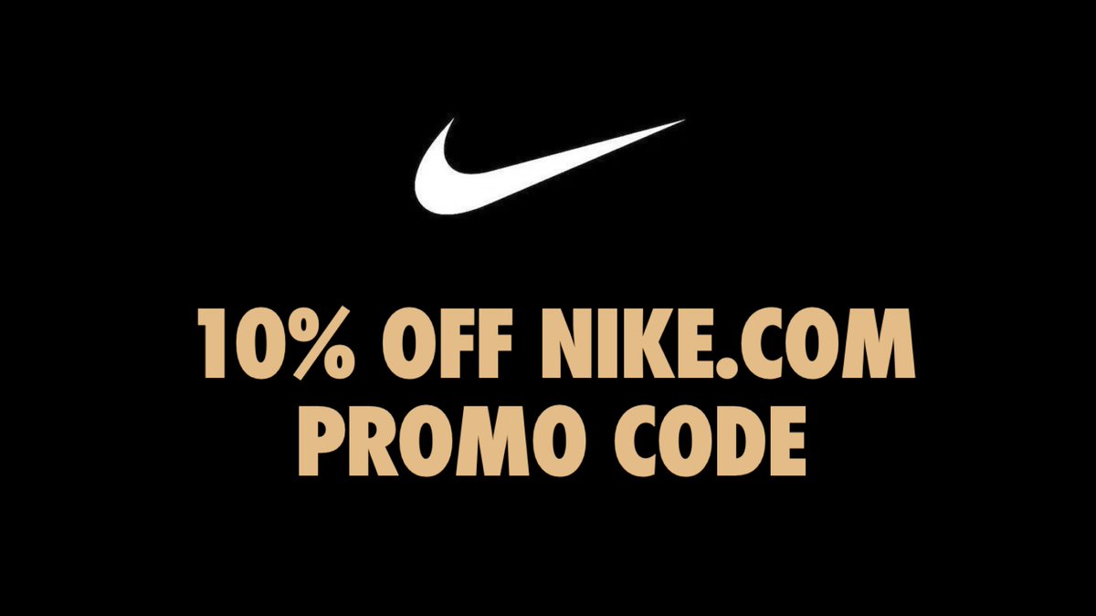10% Off Nike Promo Code Banner