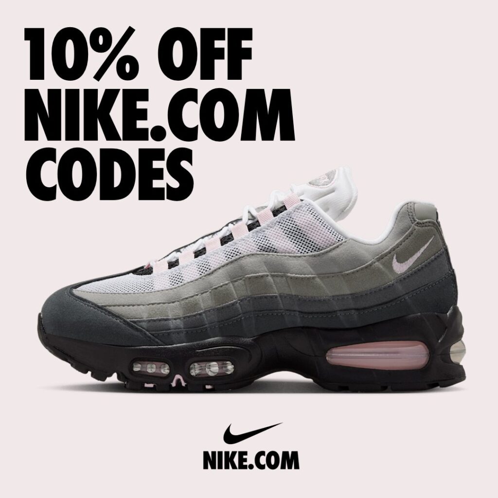 Nike 10% off codes - nike air max 95 og pink foam